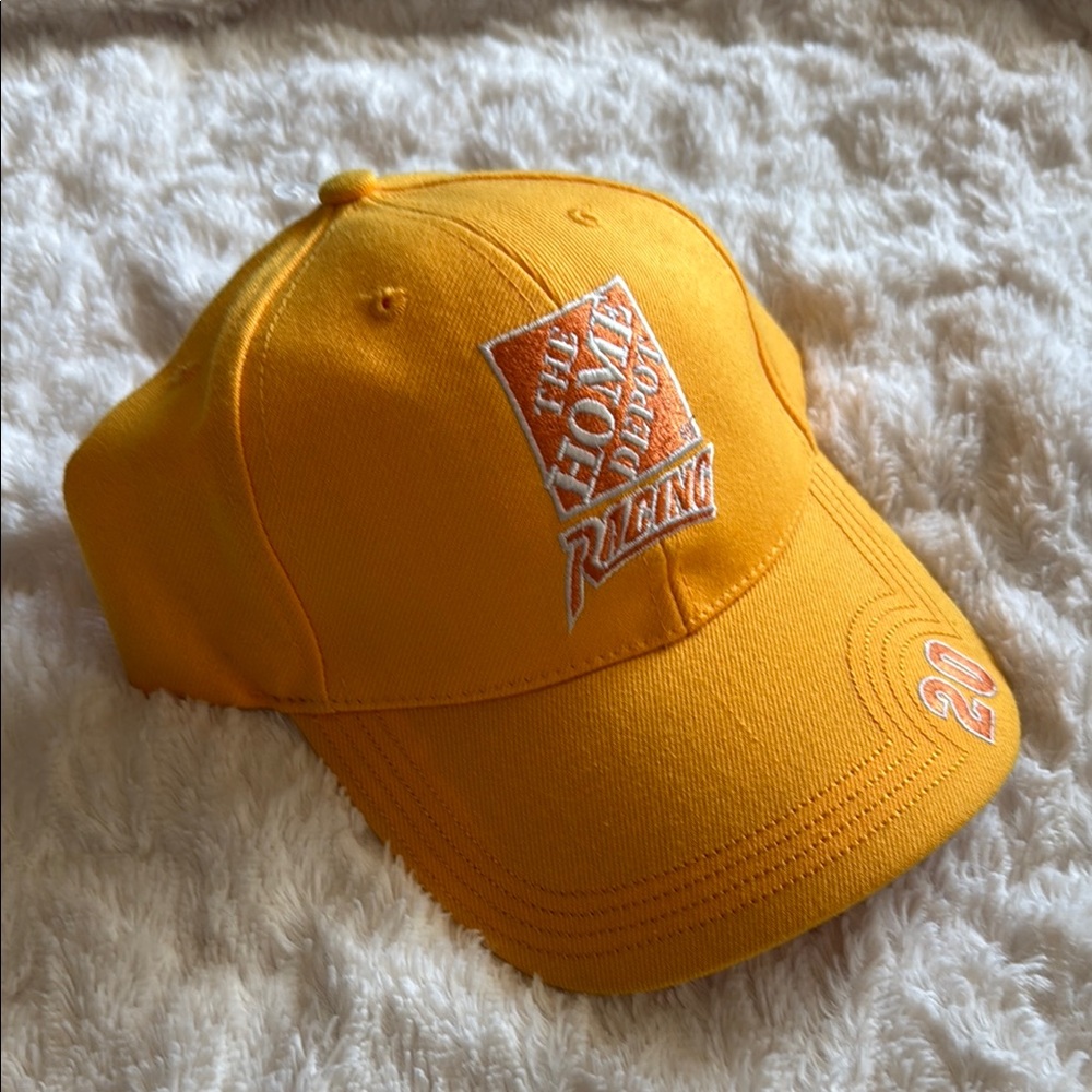 The Home Depot Yellow Cap Tony Stewart Vintage New Old Stock